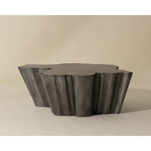 Lynx 47.25 X 33.75 inch Antique Grey Coffee Table